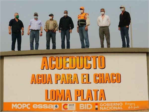 Anhelada obra del Acueducto beneficiará a unos 80 mil pobladores chaqueños