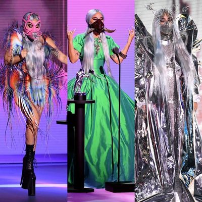 Los 5 premios de Lady Gaga y sus originales mascarillas protagonizan los VMA » Ñanduti