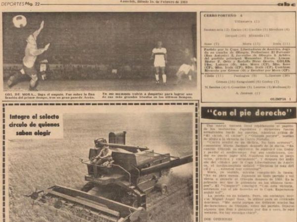 El día que Miguel Ángel Sosa se sentó sobre el balón en un clásico que Cerro Porteño goleó 4-1 por Copa Libertadores - Cerro Porteño - ABC Color