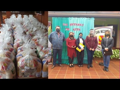 MUNICIPIO DE SAN JUAN DEL PNÁ CUMPLE CON ENTREGA DE KITS DE ALIMENTOS A ESTUDIANTES
