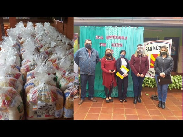MUNICIPIO DE SAN JUAN DEL PNÁ CUMPLE CON ENTREGA DE KITS DE ALIMENTOS A ESTUDIANTES