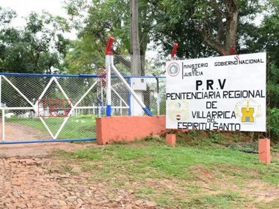 Confirman primer caso de COVID-19 en la penitenciaría de Villarrica