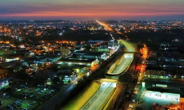 Multiviaducto de CDE: alistan la Ruta PY02 con señalizaciones y moderno sistema de iluminación