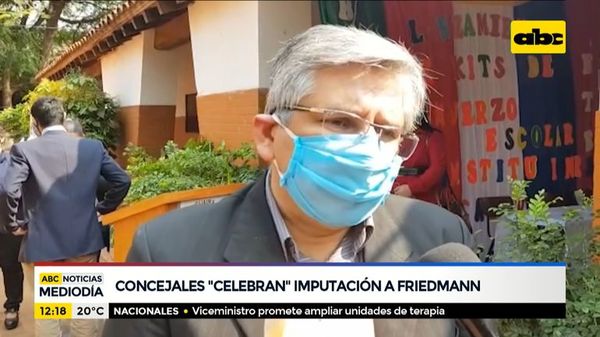 Concejales guaireños celebran imputación a Friedmann - ABC Noticias - ABC Color
