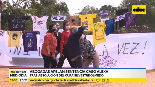 Caso Alexa: Abogadas apelan sentencia a sacerdote - ABC Noticias - ABC Color