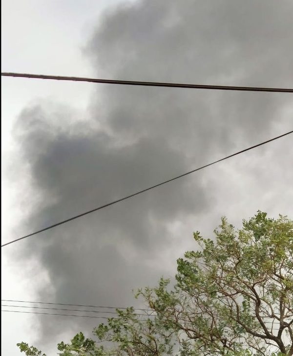 Reportan incendio de gran magnitud en Asunción » Ñanduti