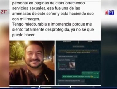 Joven denuncia acoso y amenaza de muerte | Noticias Paraguay