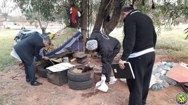 Desmantelan “aguantadero” de limpiavidrios en Luque •