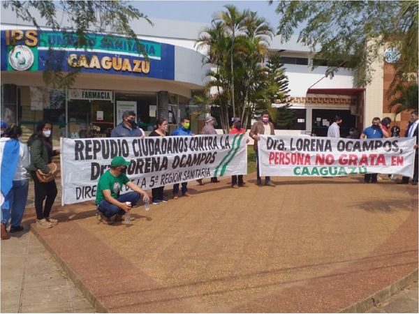 Desprolija comunicación sobre distribución de camas UTI generó manifestación en Caaguazú