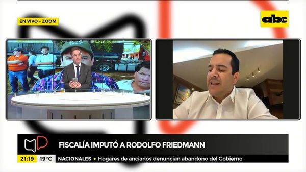 Friedmann sostiene que existe una persecución política - Mesa de Periodistas - ABC Color