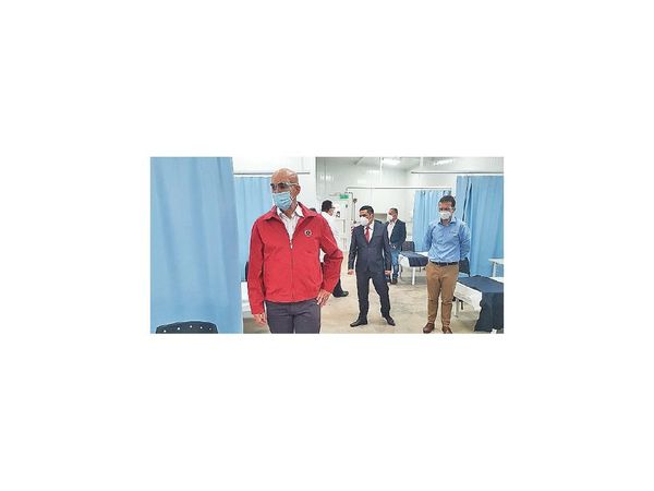 Inauguran pabellón en el Centro de Salud de Belén