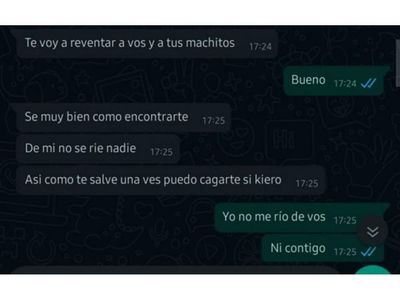 Cuando víctimas  no cedían a pedidos, iniciaban las amenazas
