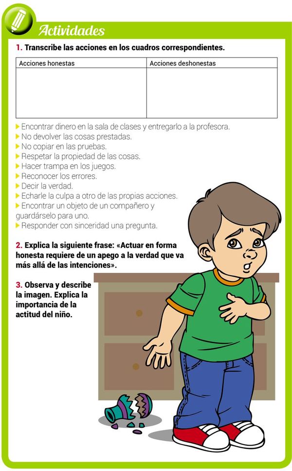 La honestidad - Escolar - ABC Color