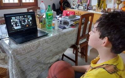Entrenamiento virtual de Mini con Pinocho - Básquetbol - ABC Color