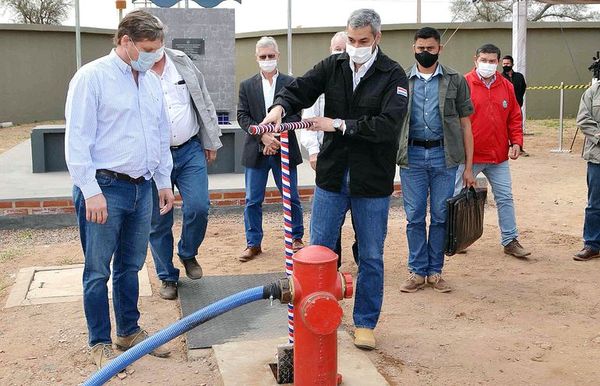 Inauguran acueducto “en etapa intermedia” para el Chaco Central - Nacionales - ABC Color