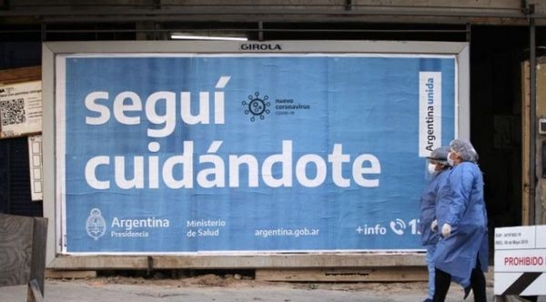 Argentina registra más de 9.000 casos nuevos y otras 203 muertes por COVID-19