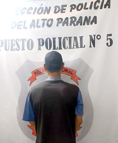 Sujeto detenido por crear zozobra con armas de juguete entre sus vecinos