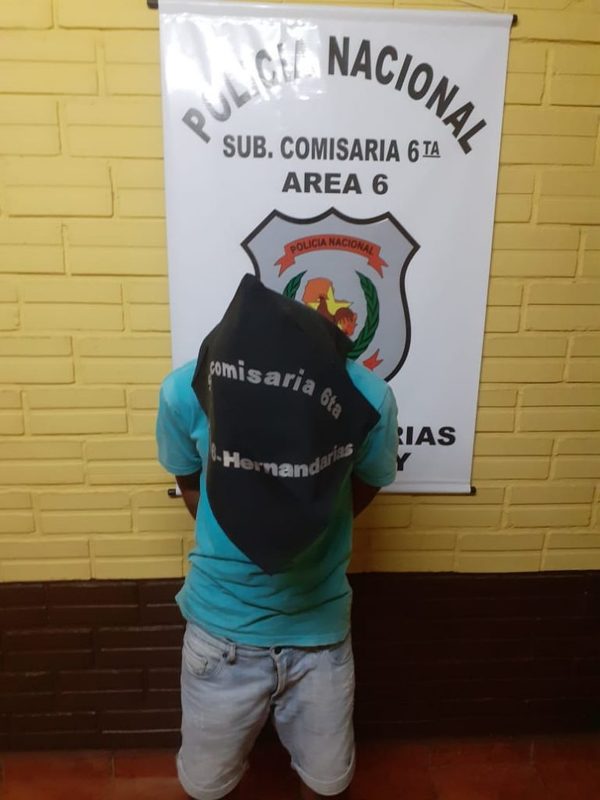 Detienen a motoasaltante con varios antecedentes