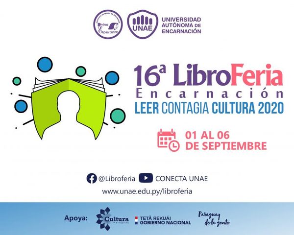 Libroferia Encarnación inicia a través de plataformas virtuales