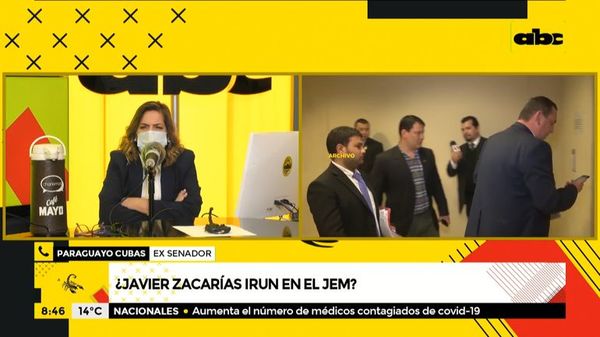 Javier Zacarías Irún no puede tratar un caso referente a él, según Payo Cubas - ABC Noticias - ABC Color