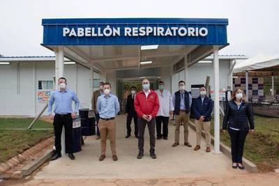 Se inauguró Pabellón Respiratorio que amplía Centro de Salud de Belén