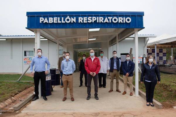Se inauguró Pabellón Respiratorio que amplía Centro de Salud de Belén