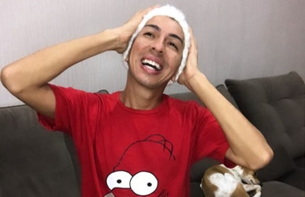 Toñito Gaona posó desnudo