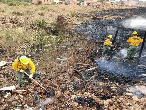 Instan a denunciar incendios al 911 y recuerdan las medidas más efectivas para prevenir - Megacadena — Últimas Noticias de Paraguay