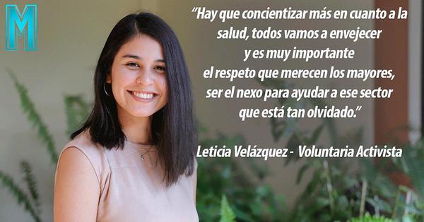 “Ser el nexo de ayuda para ese sector tan olvidado”, la noble historia de Leti Velázquez