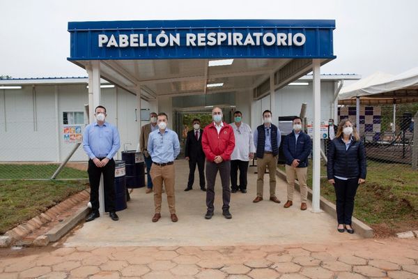 Inauguran Pabellón Respiratorio que amplía el Centro de Salud de Belén
