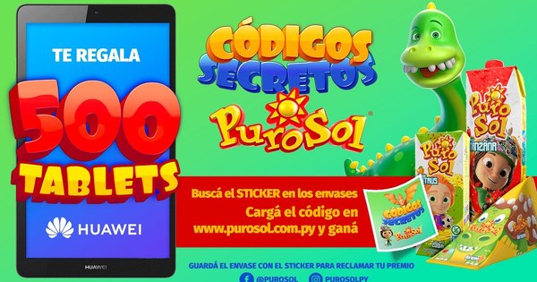 La Nación / PuroSol regala 500 tablets mediante los “Códigos Secretos”