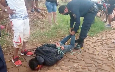 Linchan a motochorro que gatilló revólver por la cabeza de un niño de 2 años