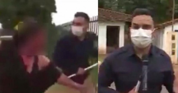 La Nación / Escrachan a periodista y C9N por exponer a mujer atacada y ensangrentada