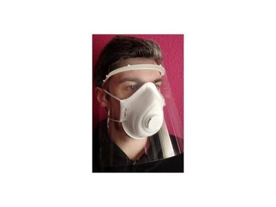 Ni viseras ni máscaras con válvulas frenan al virus