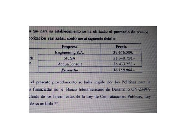 Empresa cuestionada podría ganar otras dos licitaciones
