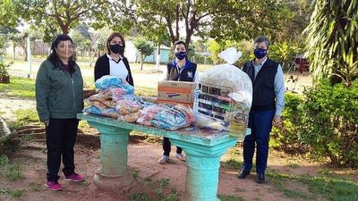 Entregan víveres a Hogar de Niños en Caaguazú - Noticiero Paraguay