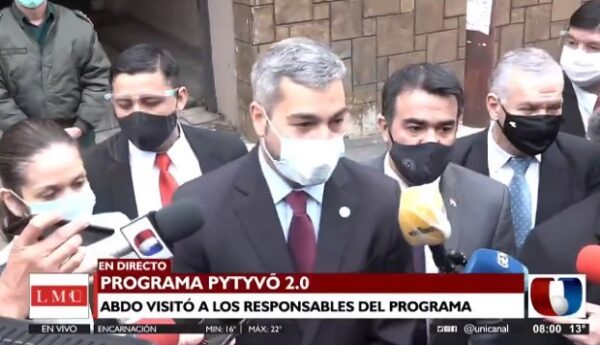 200.000 personas recibirán pago de Pytyvõ 2.0 este miércoles, confirma Abdo