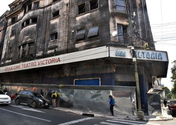 El ex Cine Victoria se encuentra en pleno proceso de restauración