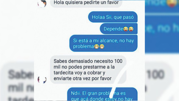 ENTRAN EN EL FACEBOOK AJENO PARA ESTAFAR