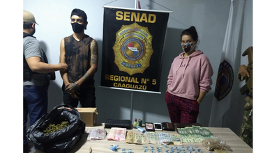 Detienen a "vendedores ambulantes de droga" en Caaguazú - Noticiero Paraguay
