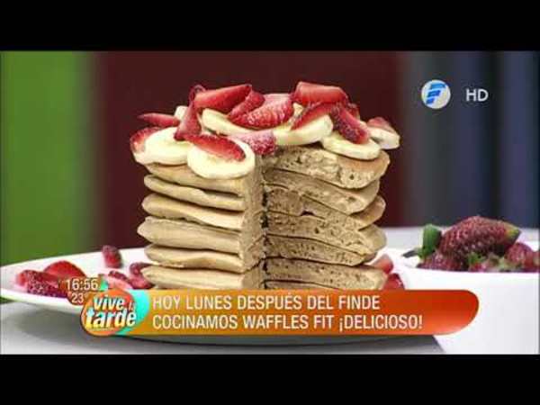 Waffles Fit, la receta del día de Óscar Pintos en VLT