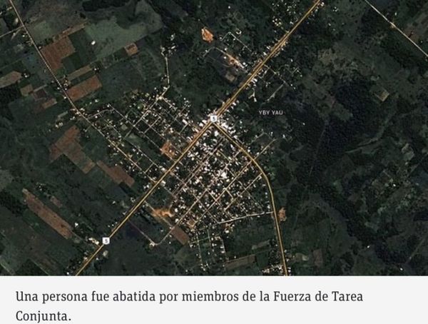 Un muerto durante tiroteo en Yby Yaú