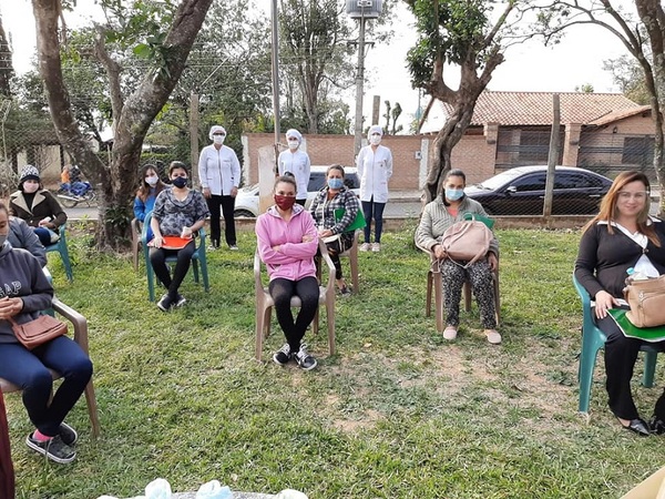 Guairá: Embarazadas reciben orientación sobre cuidados durante la gestación » Ñanduti