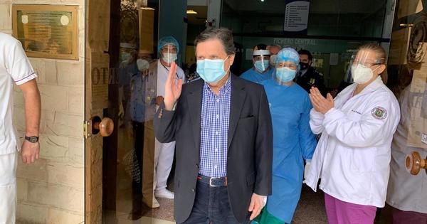 Ministro del Interior recibió alta médica tras cuadro de Covid-19