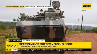 Vocero de la FTC confirma que abatida es del primer anillo del EPP - ABC Noticias - ABC Color