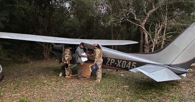 La Nación / Hallan narcoavioneta oculta en establecimiento rural de General Artigas