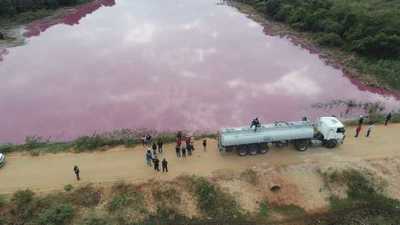 Extrajeron más de 20 mil litros de agua de la laguna Cerro para ensayos de recuperación - Megacadena — Últimas Noticias de Paraguay