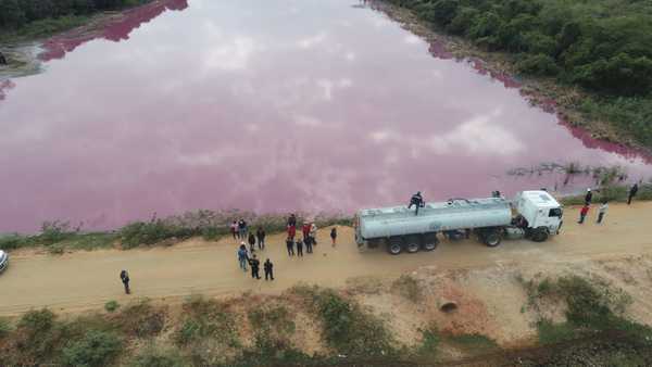 Extrajeron más de 20 mil litros de agua de la laguna Cerro para ensayos de recuperación - Megacadena — Últimas Noticias de Paraguay
