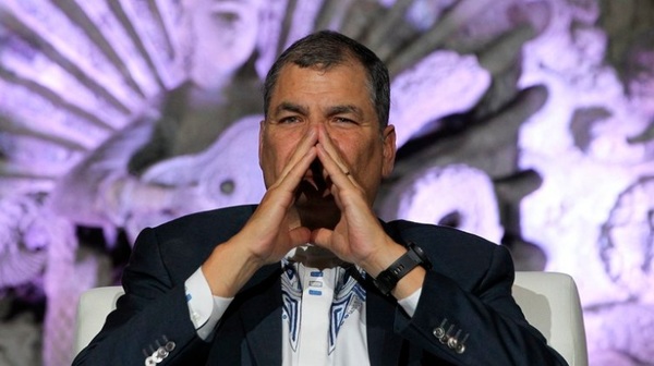 El Consejo Nacional Electoral de Ecuador rechazó el primer intento de Rafael Correa de inscribirse como precandidato