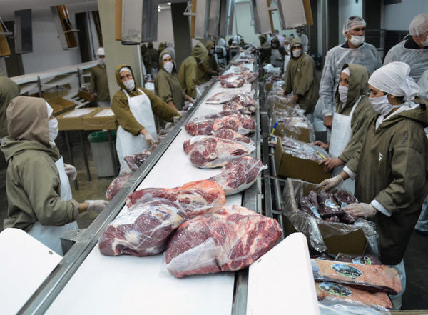 En agosto, el valor medio de la tonelada de carne exportada registró la cuarta suba consecutiva